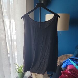 Eileen Fisher Women's Plus Size 3X Gray Sleeveless Tank Top Stretchy